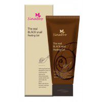 The real black snail peeling gel - Скраб-гель с экстрактом настоящей ЧЕРНОЙ улитки